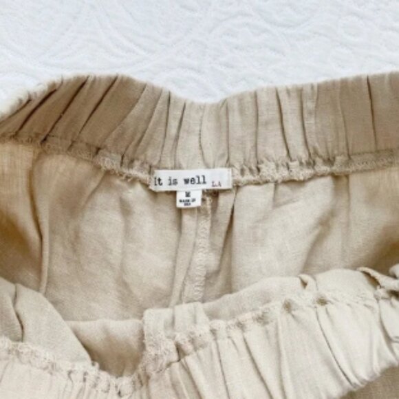 It Is Well L.A. Wide-Leg Linen Pants - Picture 4 of 4